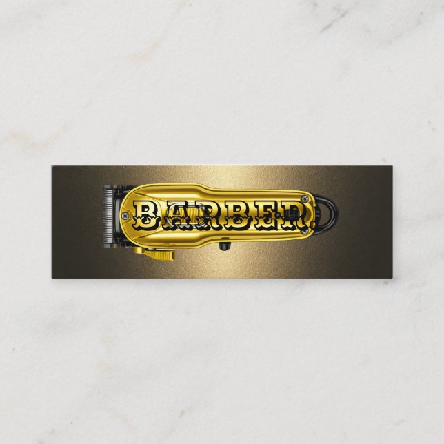 Tarjeta de presentación miniatura de clipper de pe (Anverso)