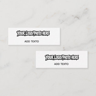 Tarjeta de presentación miniatura personalizada co
