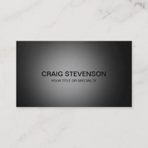 Tarjeta de presentación minimalista del patrón gri