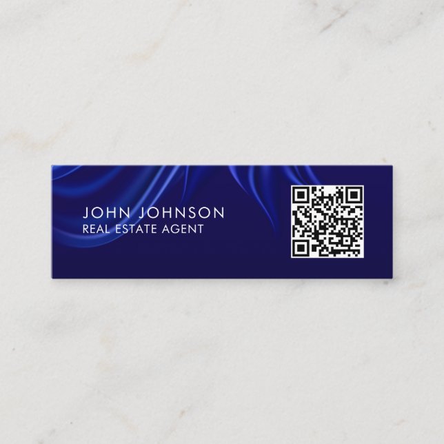 Tarjeta de presentación minimalista moderna con có (Anverso)