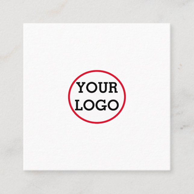 TARJETA DE PRESENTACIÓN MÍNIMO SENCILLO AGREGAR EL TEXTO DE SU PERSONALIZA (Anverso)