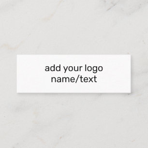 TARJETA DE PRESENTACIÓN MÍNIMO SENCILLO AGREGAR EL TEXTO DE SU PERSONALIZA