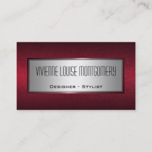 Tarjeta de presentación moderna de diseño profesio