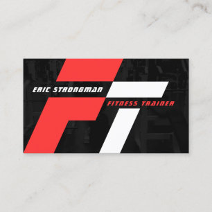 Tarjeta de presentación moderna de movimiento diná