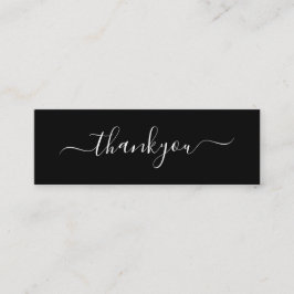 Tarjeta De Presentación Moderna Mínima Empresa Gracias Por Pedir Insertar