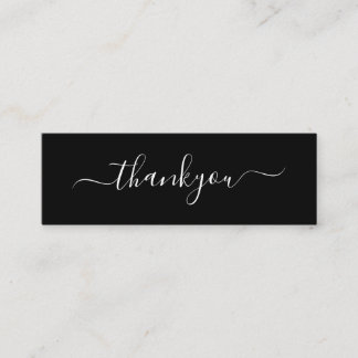 Tarjeta De Presentación Moderna Mínima Empresa Gracias Por Pedir Insertar