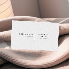 Tarjeta de presentación moderna Minimalista para b