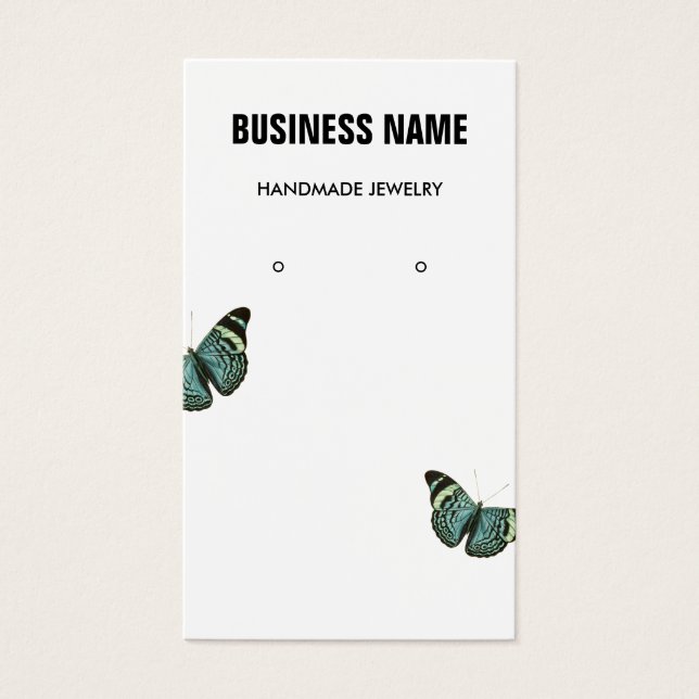 Tarjeta de presentación moderna para el anclaje de (Frente)