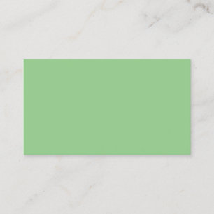 Tarjeta de presentación moderna profesional verde