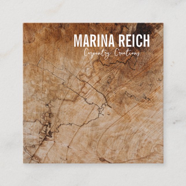 tarjeta de presentación moderna y elegante para lo (Anverso)