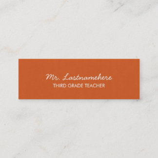 Tarjeta de presentación moderna y sencilla para pr