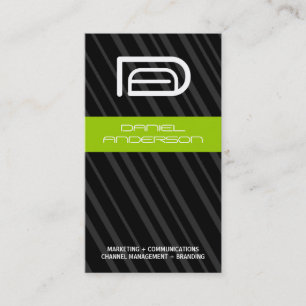 Tarjeta de presentación Monograma