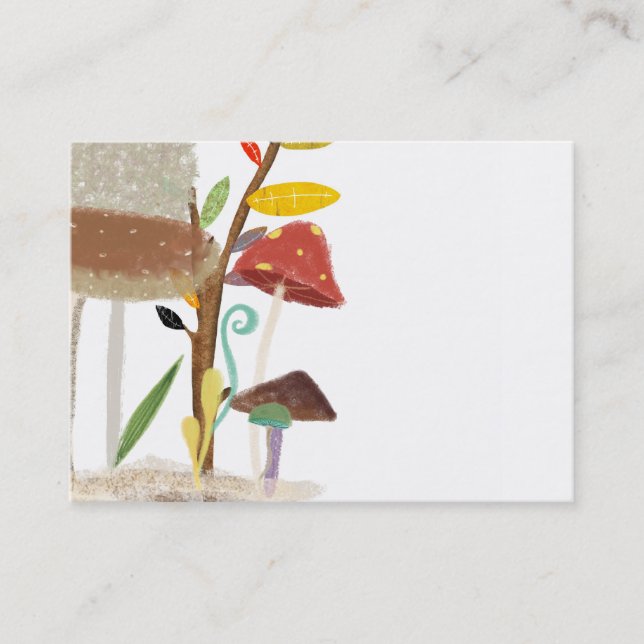 Tarjeta de presentación Mushrooms (Anverso)