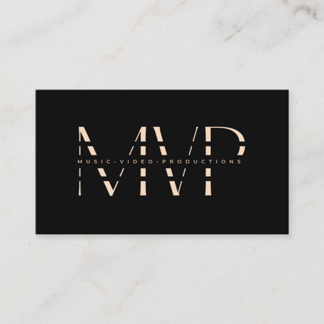 Tarjeta de presentación MVP (Anverso)