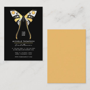 Tarjeta de presentación Mystical Celestial Gold Mo
