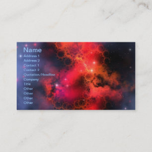 Tarjeta de presentación Nebula