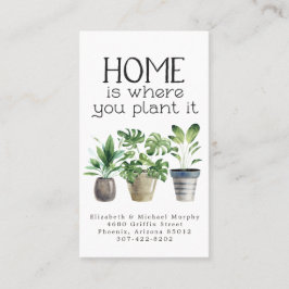 Tarjeta De Presentación Nuevo cambio de dirección | Desplazamiento de inse