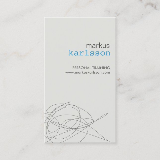 Tarjeta de presentación número 4 del DISEÑADOR (Anverso)