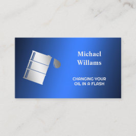 Tarjeta De Presentación Oil Replacement