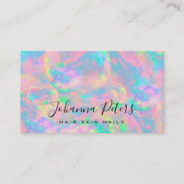 tarjeta de presentación opaca abstracta de colores