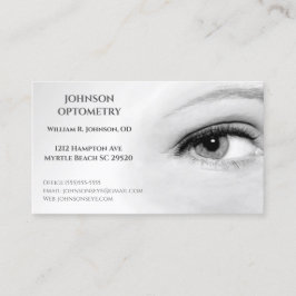 Tarjeta de presentación Optometrist/Optometry