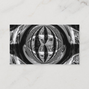 Tarjeta de presentación Orb Chrome Black