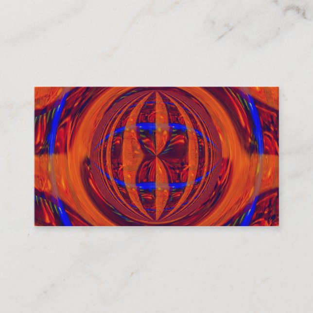 Tarjeta de presentación Orb Red (Anverso)