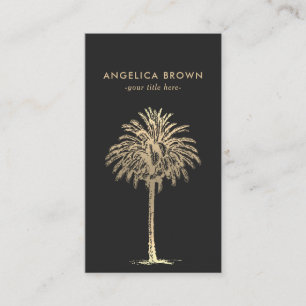 Tarjeta de presentación Palm Tree