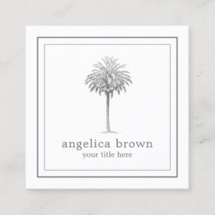 Tarjeta de presentación Palm Tree