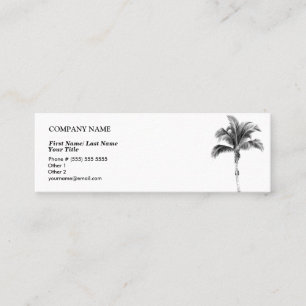 Tarjeta de presentación Palm Tree