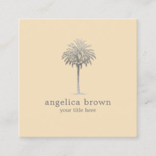 Tarjeta de presentación Palm Tree