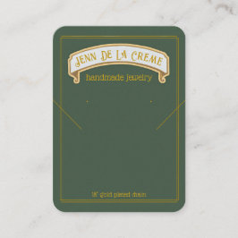 Tarjeta De Presentación Pantalla verde de joyas de las noches del Sahara