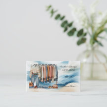 Tarjeta de presentación para accesorios de moda pa