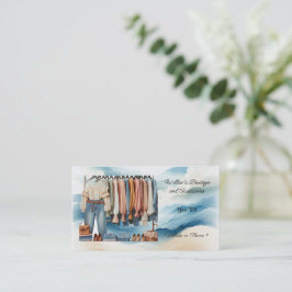 Tarjeta de presentación para accesorios de moda pa