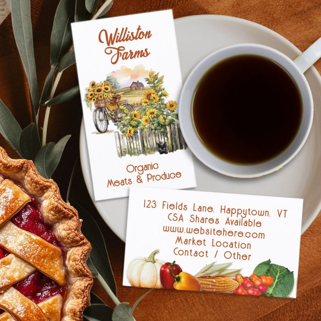 Tarjeta de presentación para agricultura rural de  (Subido por el creador)