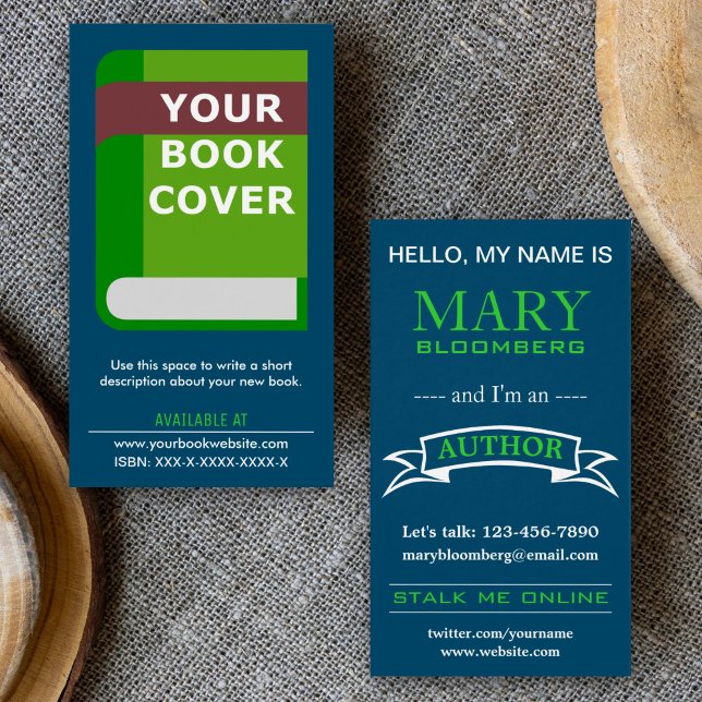 Tarjeta de presentación para autor de portada de l (Subido por el creador)