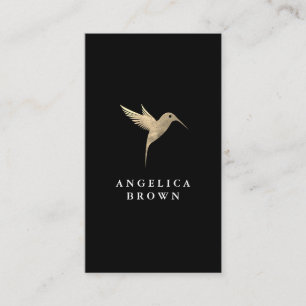 Tarjeta de presentación para aves