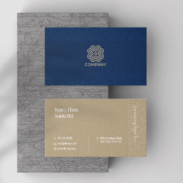 Tarjeta de presentación para CEO y fundador profes