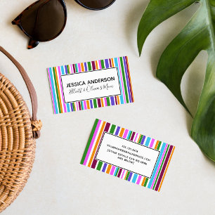 Tarjeta de Presentación para Cita de Mamá con Raya