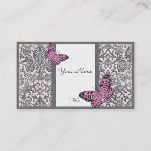 Tarjeta de presentación para damasco oriental (ros