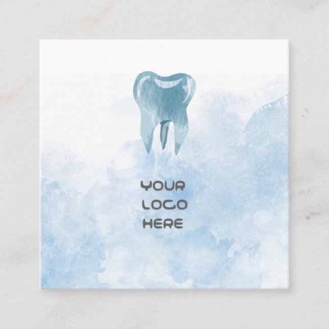 Tarjeta de presentación para Dentistas de Dientes 