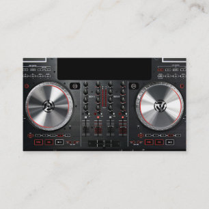Tarjeta de presentación para DJ