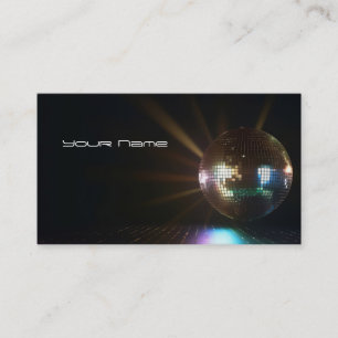 Tarjeta de presentación para DJ