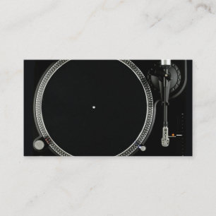 Tarjeta de presentación para DJ