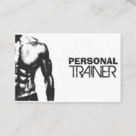 Tarjeta de presentación para entrenadores personal