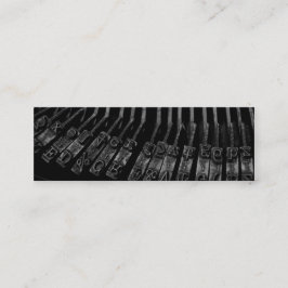 Tarjeta de presentación para escritores