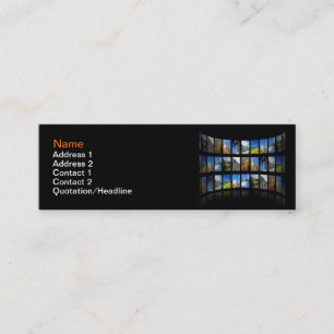 Tarjeta de presentación para fotoperiodistas
