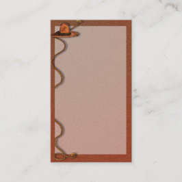 Tarjeta de presentación para Gorra y Personalizabl