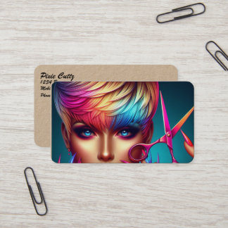 Tarjeta de presentación para Hairstylist