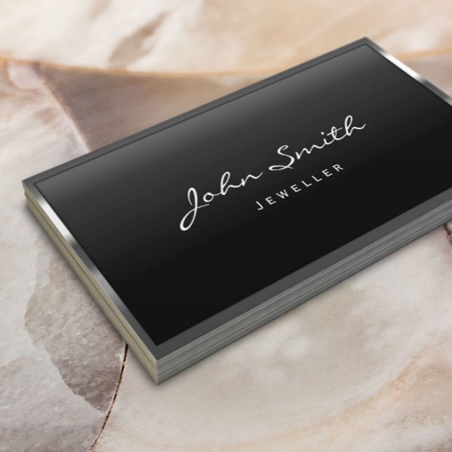 Tarjeta de presentación para joyas de borde Metali (Subido por el creador)